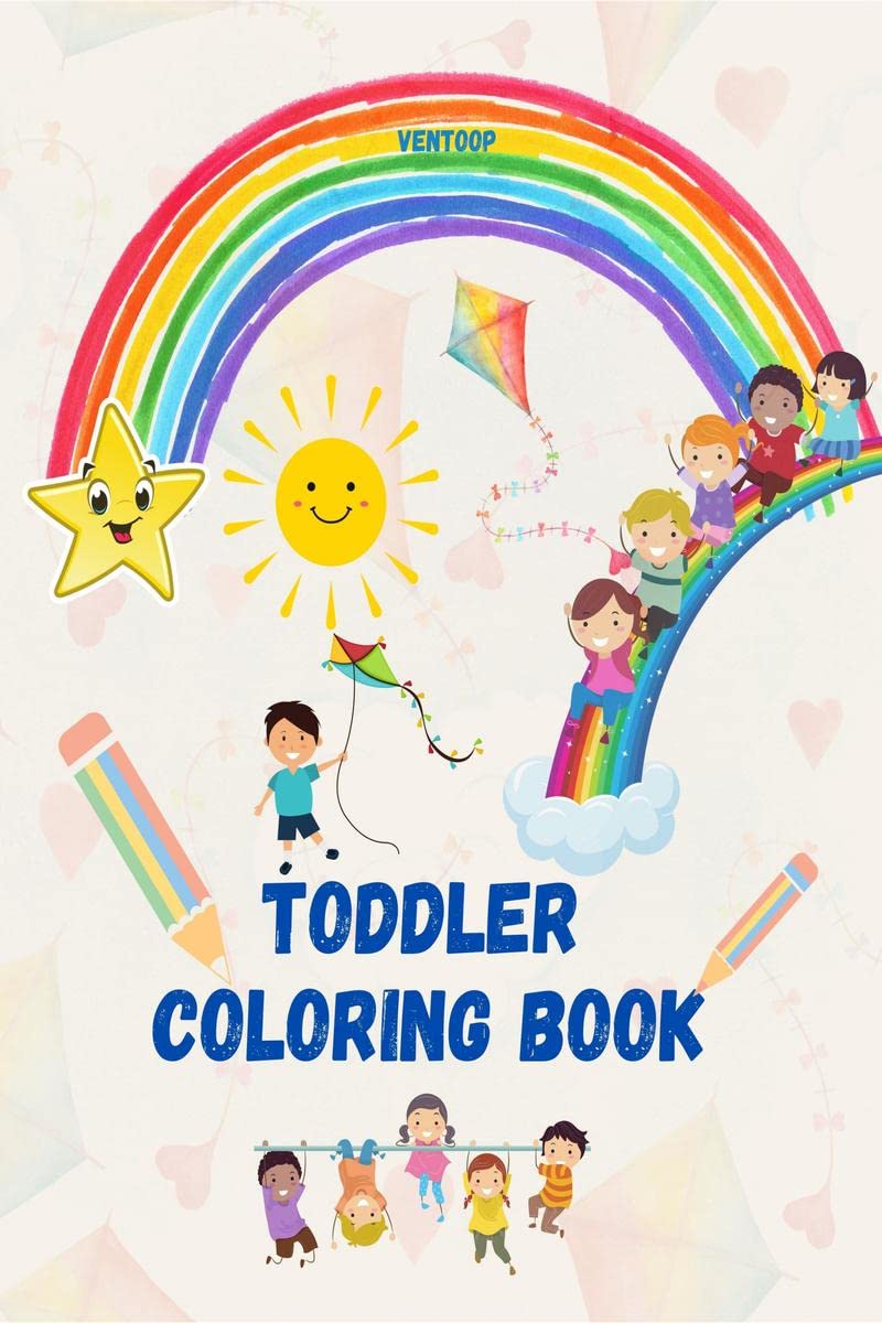 Toddler coloring book : Fun activity book for kids | Engaging activity for preschoolers with animals, colors and numbers | Boost