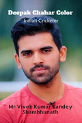 Deepak Chahar Color : Indian Cricketer