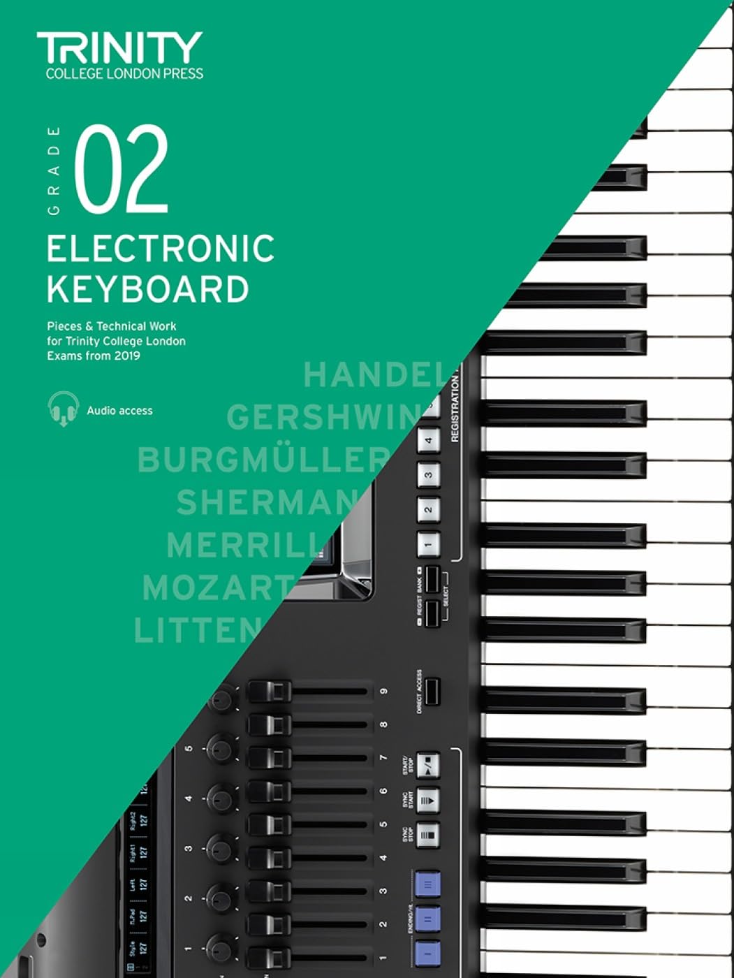Trinity College London Electronic Keyboard Exam Pieces & Technical Work 20192022: Grade 2