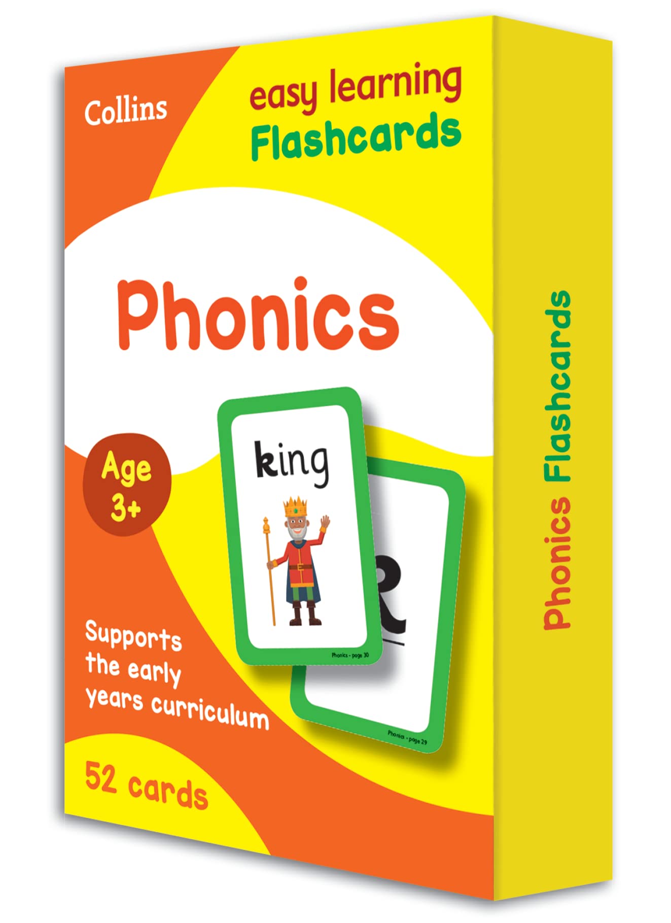 Phonics Flashcards: 52 Cards (Collins Easy Learning Preschool)