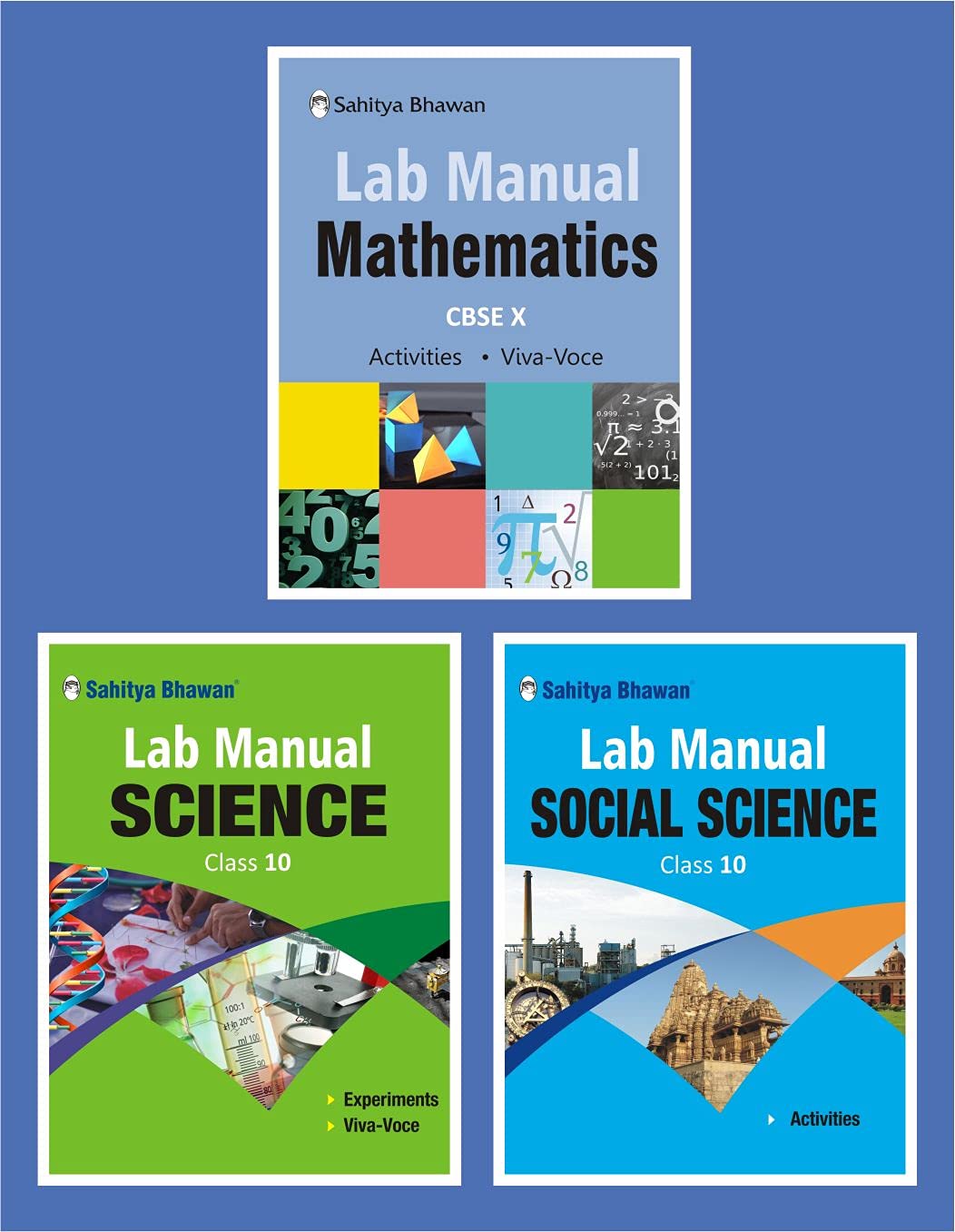 CBSE Lab Manual Combo Class 10 of Science, Mathematics & Social Science
