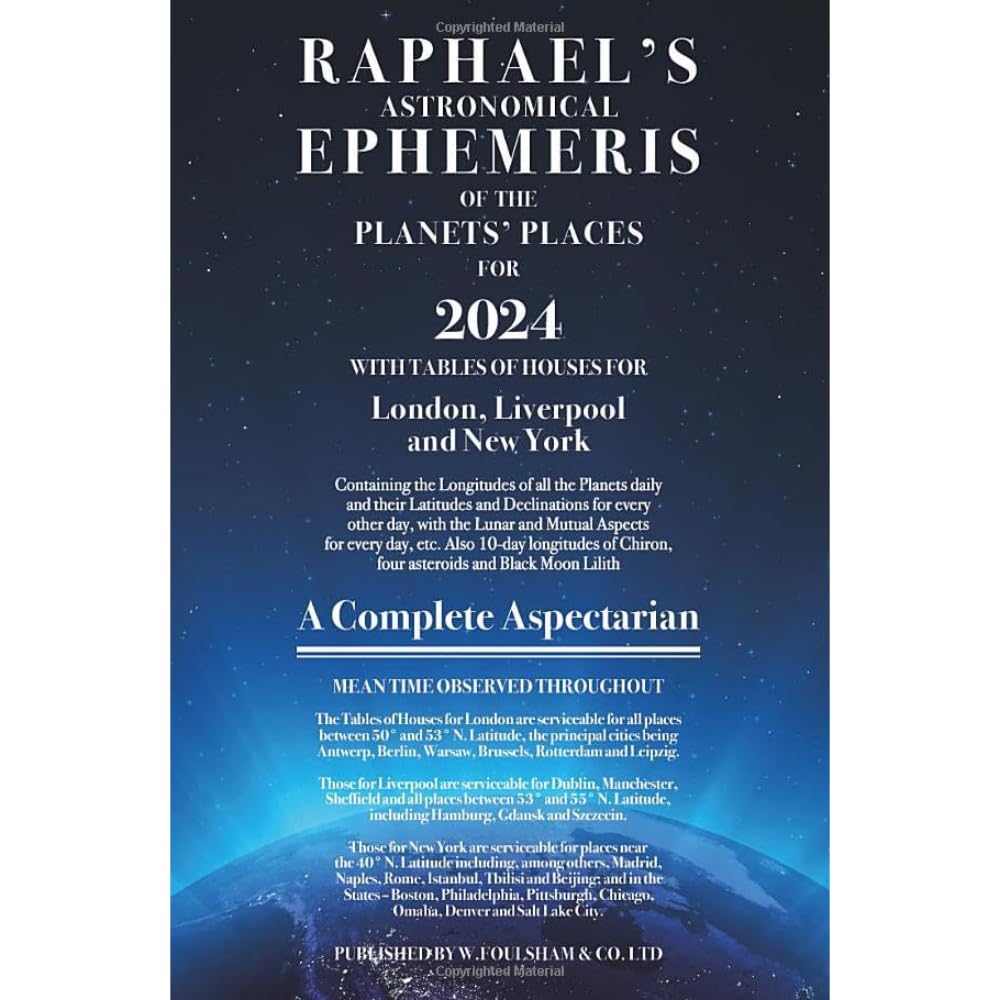 Raphaels Ephemeris 2024