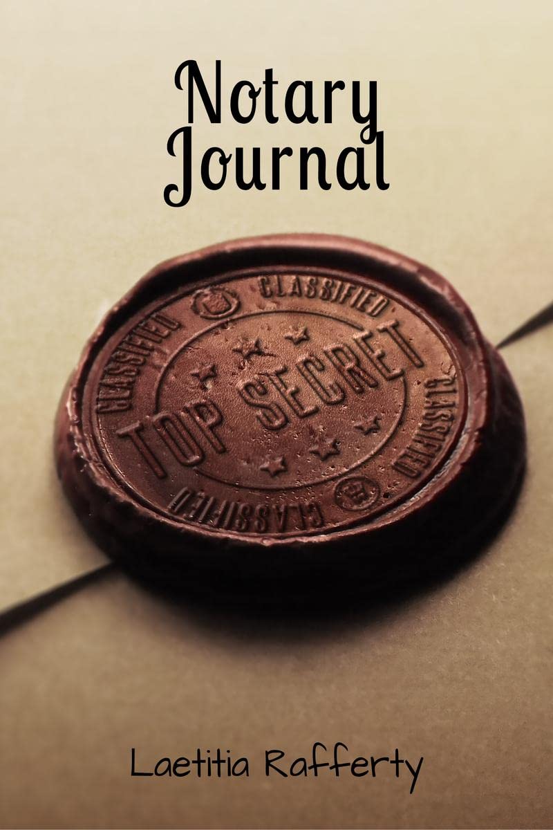 Notary Journal : Official Notary Log Book with 200 Entries  Two Entries Per Page | Secure Notary Public Journal for Signing Age