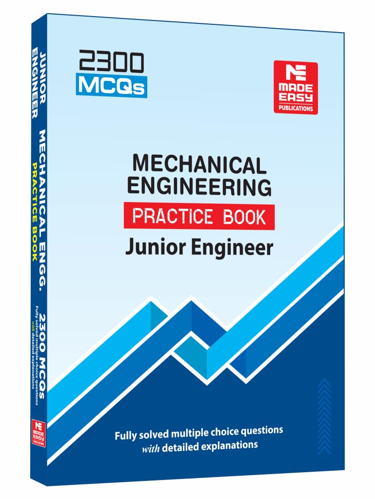 2300 Mcqs For Junior Engineer : Mechanical Engineering Practice Book