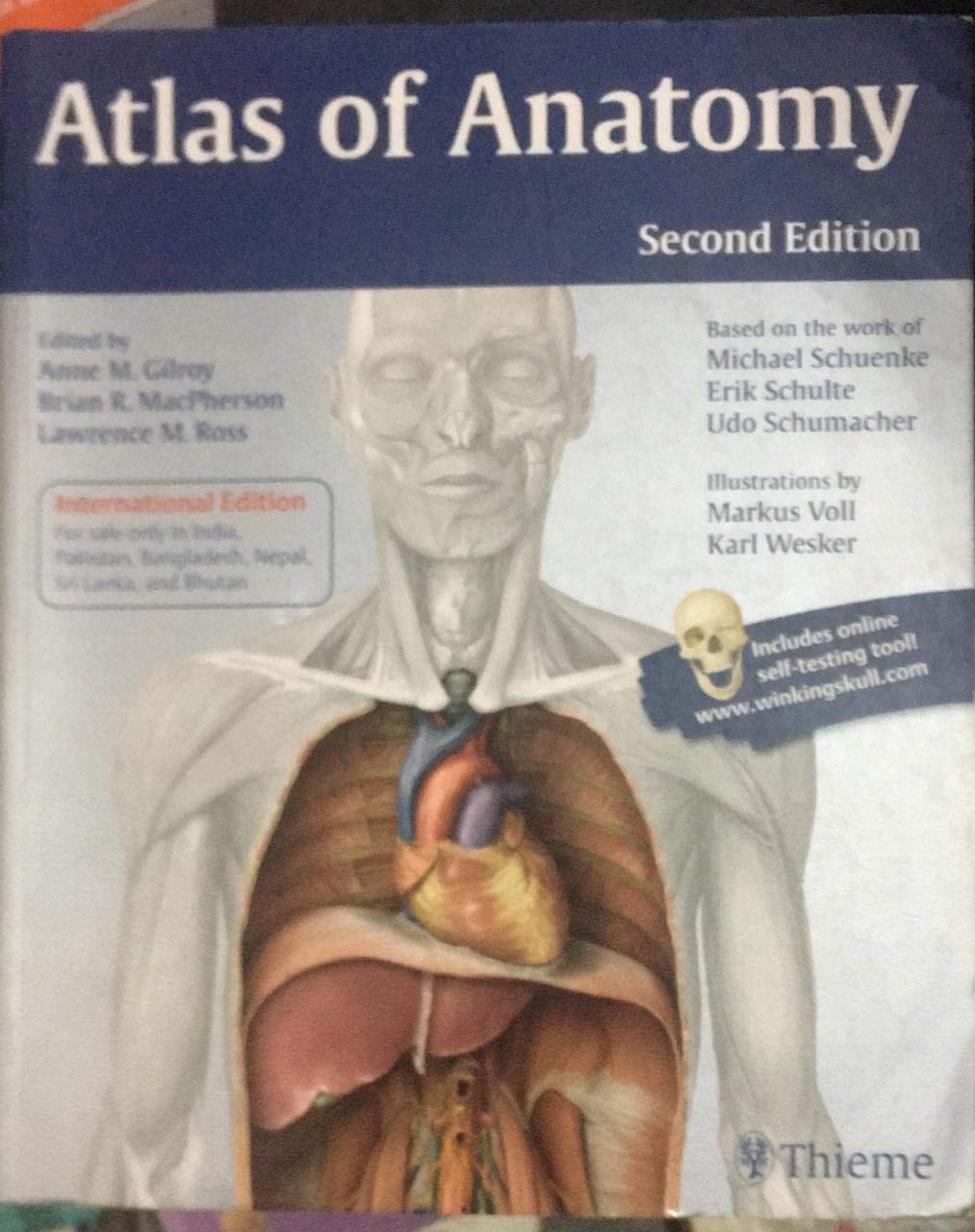 ATLAS OF ANATOMY 2ED (PB)