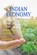 INDIAN ECONOMY : IMPORTANT QUESTIONS & ANSWERS