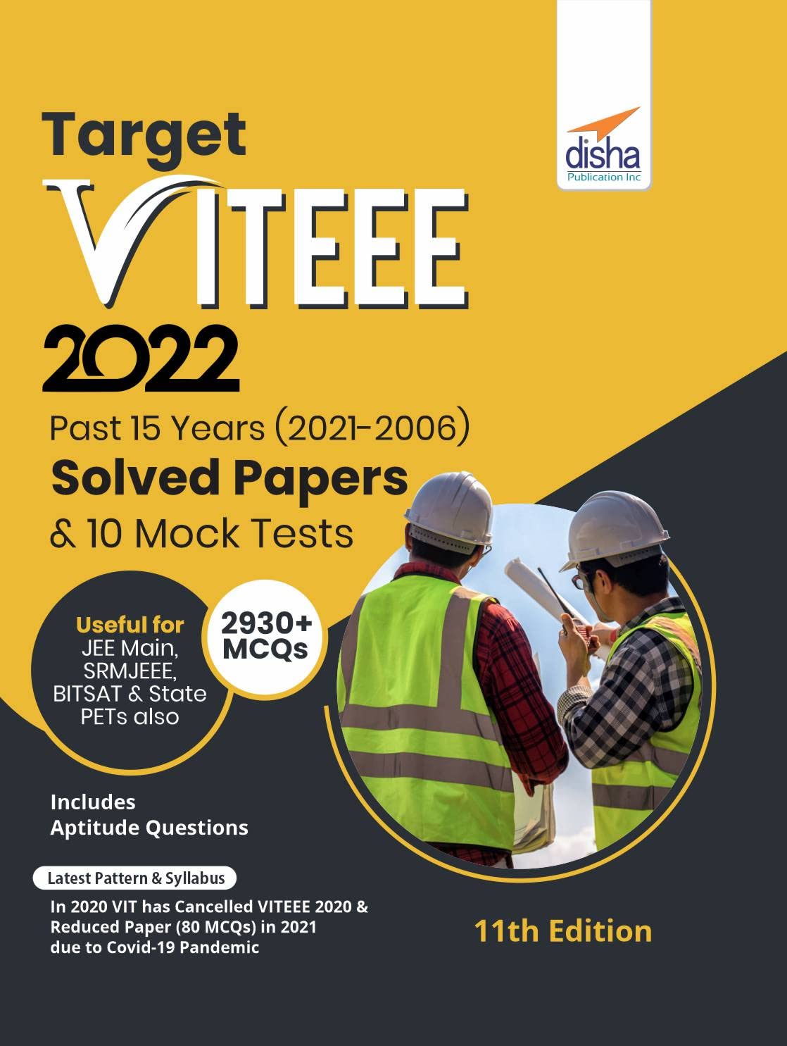 Target Viteee 2022  Past 15 Years (2021  2006) Solved Papers & 10 Mock Tests 11Th Edition