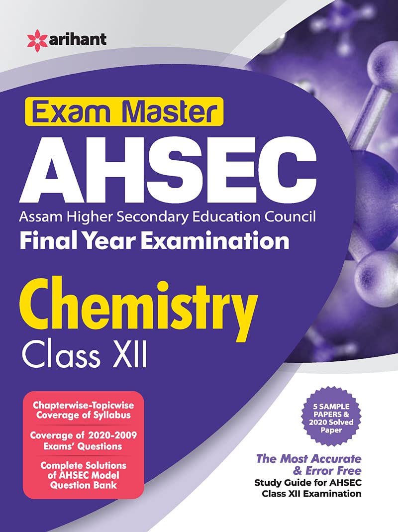 Exam Master AHSEC Chemistry Class 12 202122 (Old Edition)