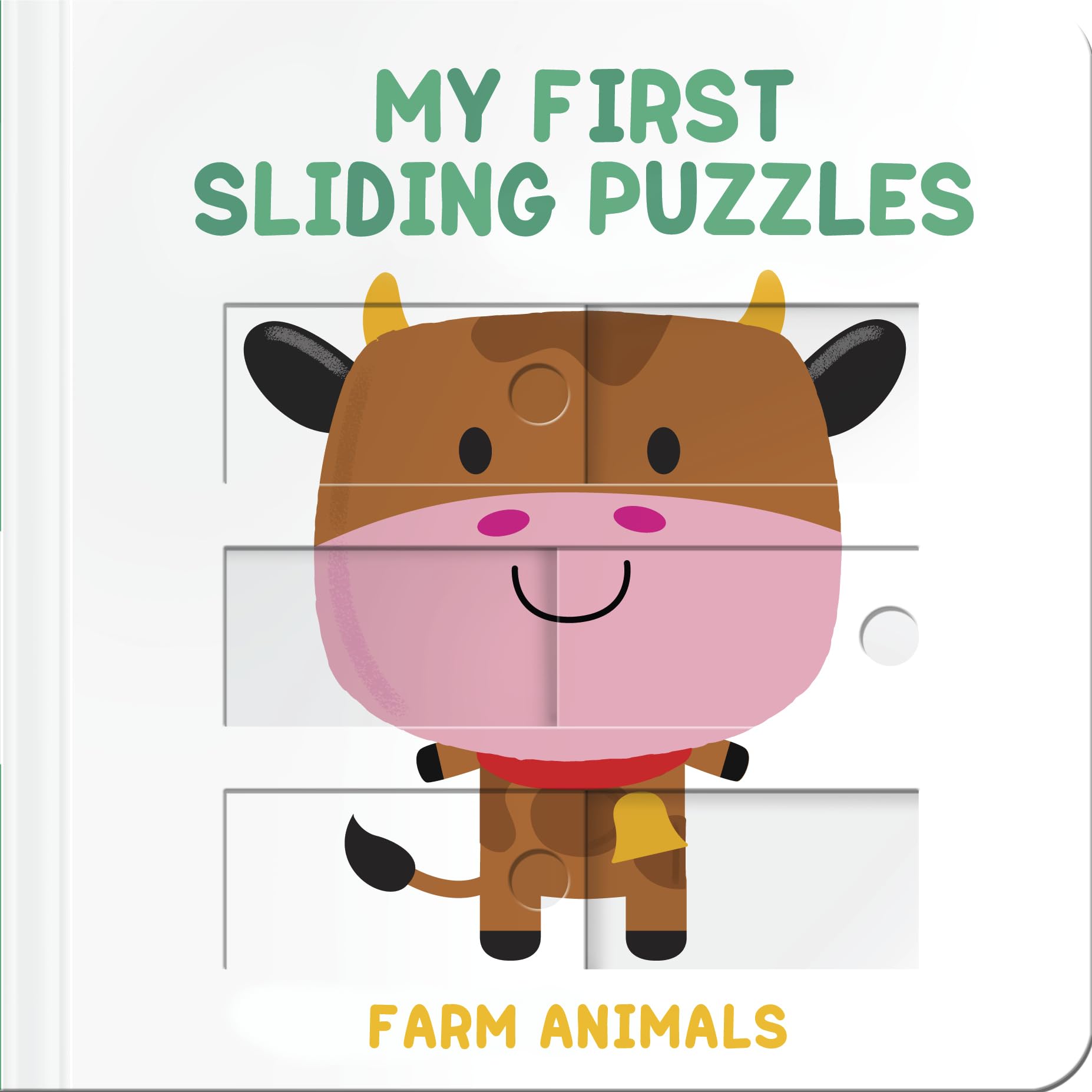 My First Sliding Puzzles Farm Animals [Board book]
