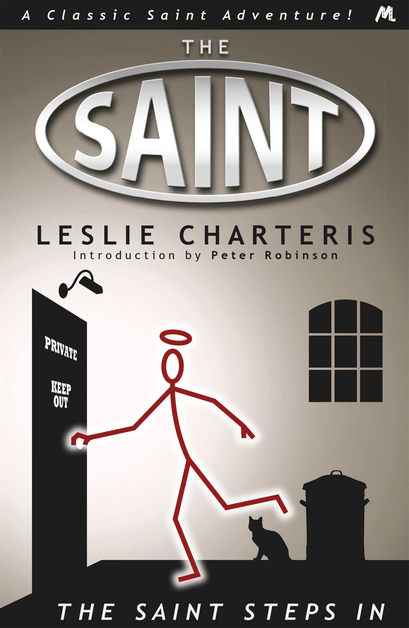 THE SAINT STEPS IN