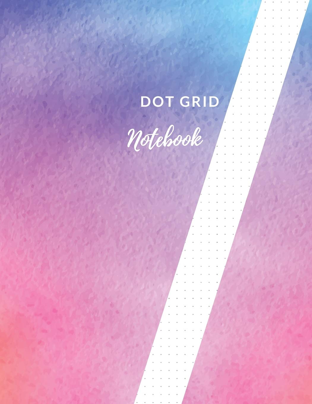 Dot Grid Notebook: Softly Colored Design Dotted Notebook/Journallarge (8.5 X 11) Dot Grid Composition Notebook