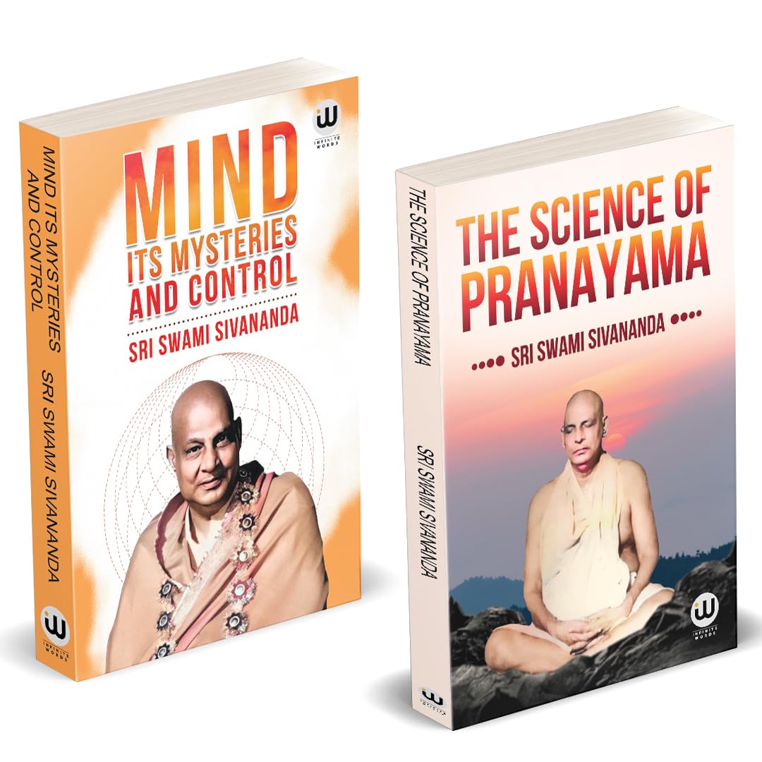 The Science Of Pranayama | Mind : Its Mysteries And Control | Sri Swami Sivananda | English Paperback Books | Combo Pack Gift Se