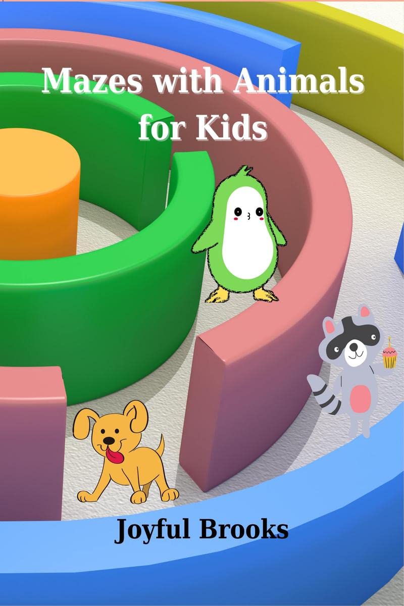 Mazes with Animals for Kids : Amazing Mazes |44 Pages|Cool Puzzles for Kids