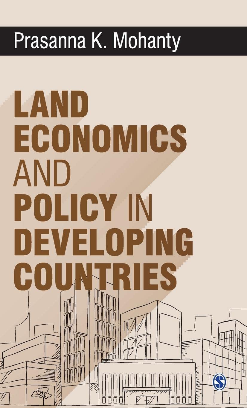Land Economics and Policy in Developing Countries
