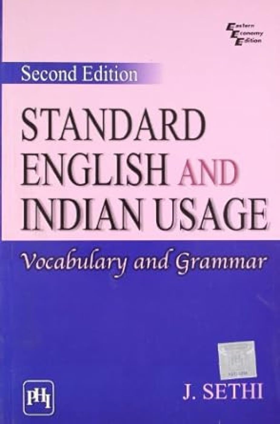 Standard English and Indian Usage: Vocabulary and Grammar