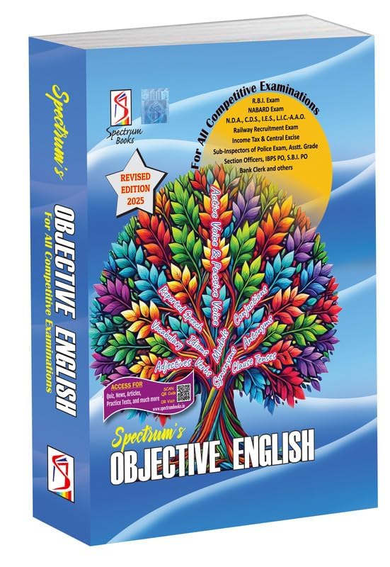 Objective English for All Government & Competitive Entrance Exams Edition / 2025