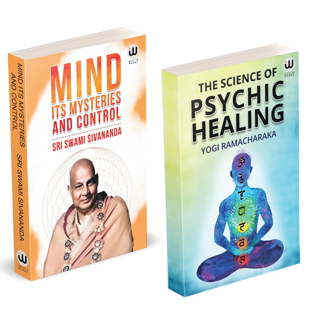 Mind : Its Mysteries And Control | The Scince Of Psychic Healing | Sri Swami Sivananda | Yogi Ramacharaka | English Paperback Bo