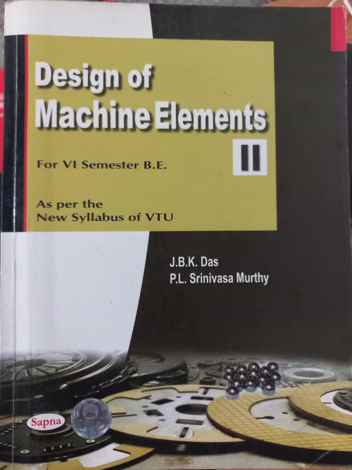 Design Of Machine Elements 2
