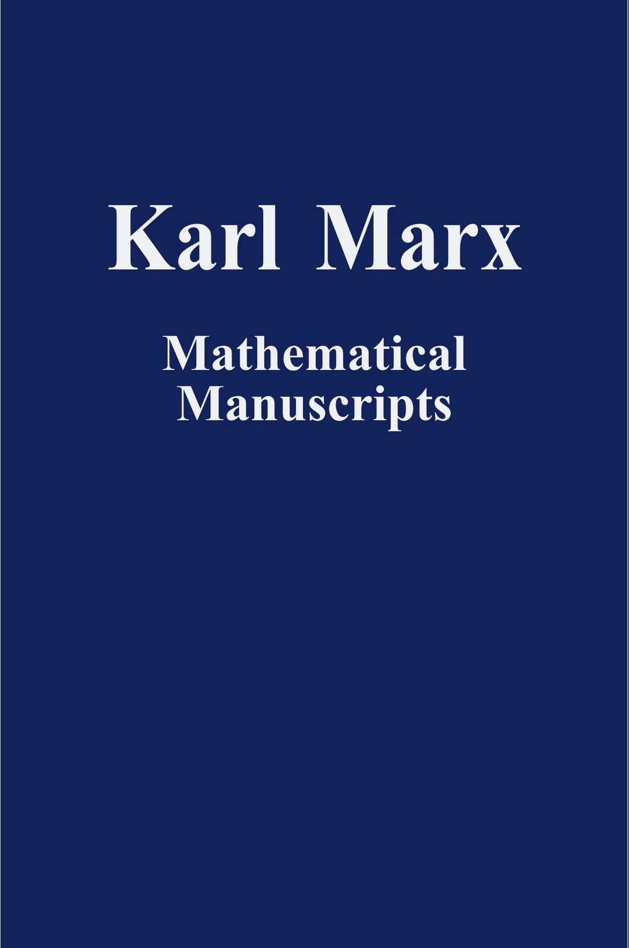 Mathematical Manuscript