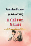 Ramadan Planner for Kids Halal Fun Games ARRAYYAN with Certificate at End of the Book : Games activities for kids of all Ages,t