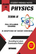XII PHYSICS NOTES TERMII: LATEST PATTERN
