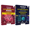 PW GATEWALLAH Electronics & Communication Engineering and Engineering Mathematics & General Aptitude Combo Set of 2 Topicwise Pr