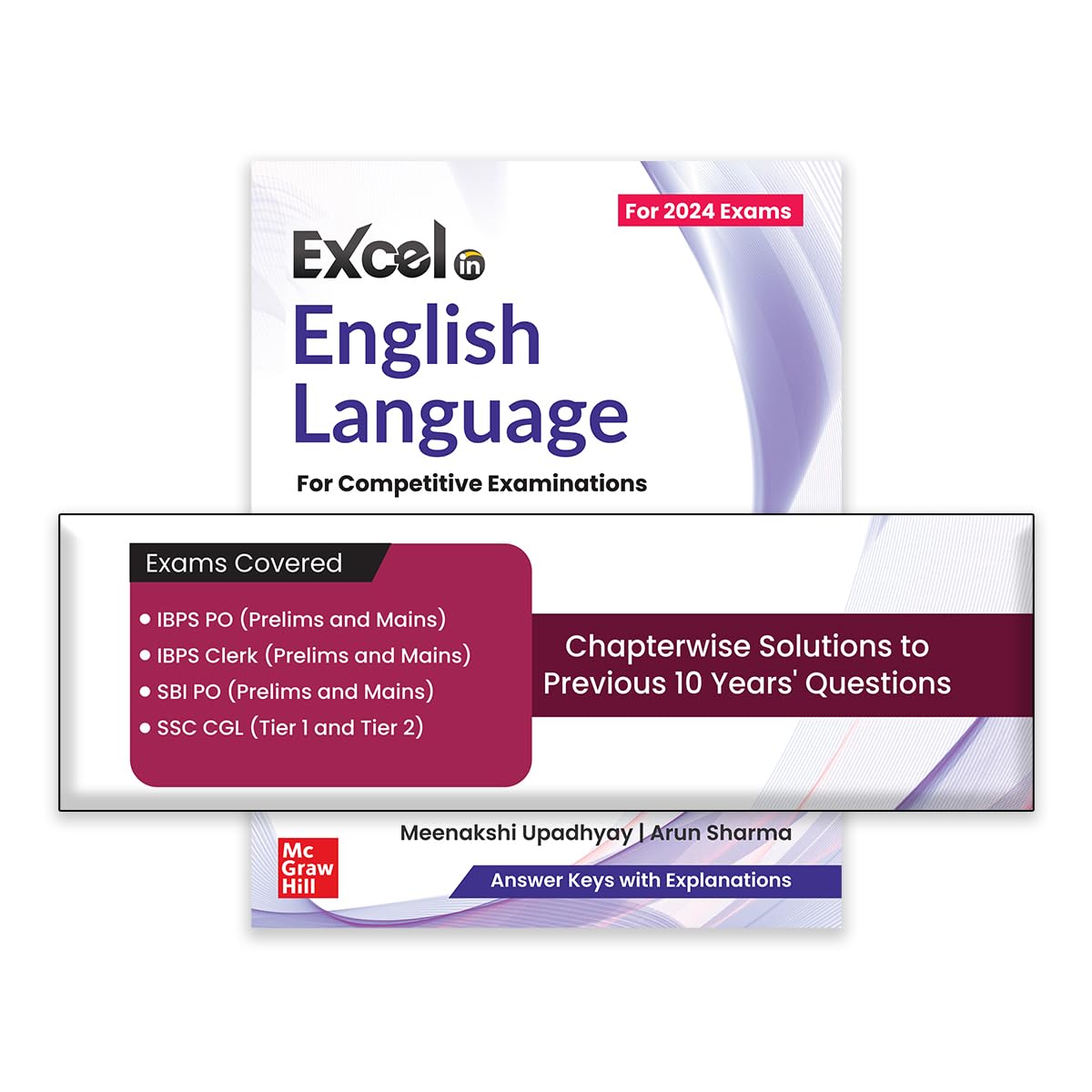 English for SSC CGL, IBPS PO & Clerk and SBI PO Exams 2025 | 10 Years Chapterwise Solved Previous Papers (Tier I & II) | 2000+ M