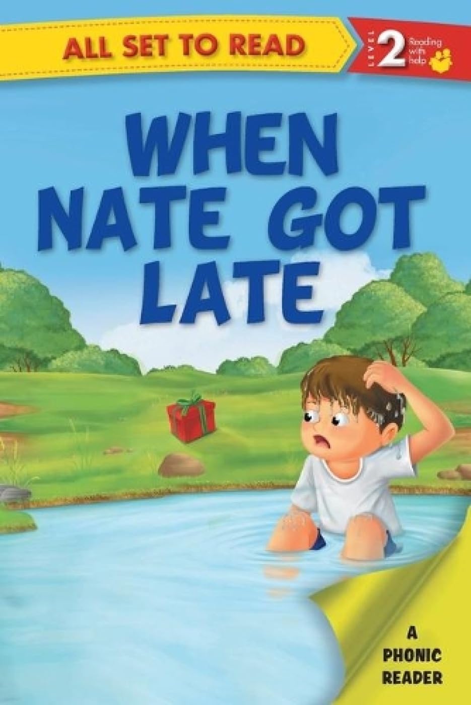 All set to Read A Phonic Reader When Nate Got Late Readers for kids