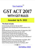 GST ACT 2017 WITH GST RULES AMENDED UP TO 2022 | 3rd Edition 2022