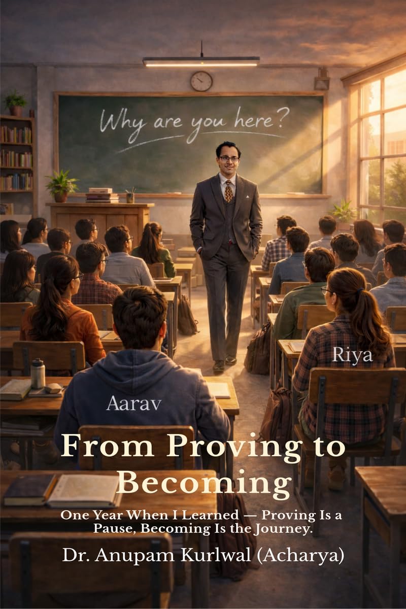 From Proving to Becoming: One Year When I Learned  Proving Is a Pause, Becoming Is the Journey.