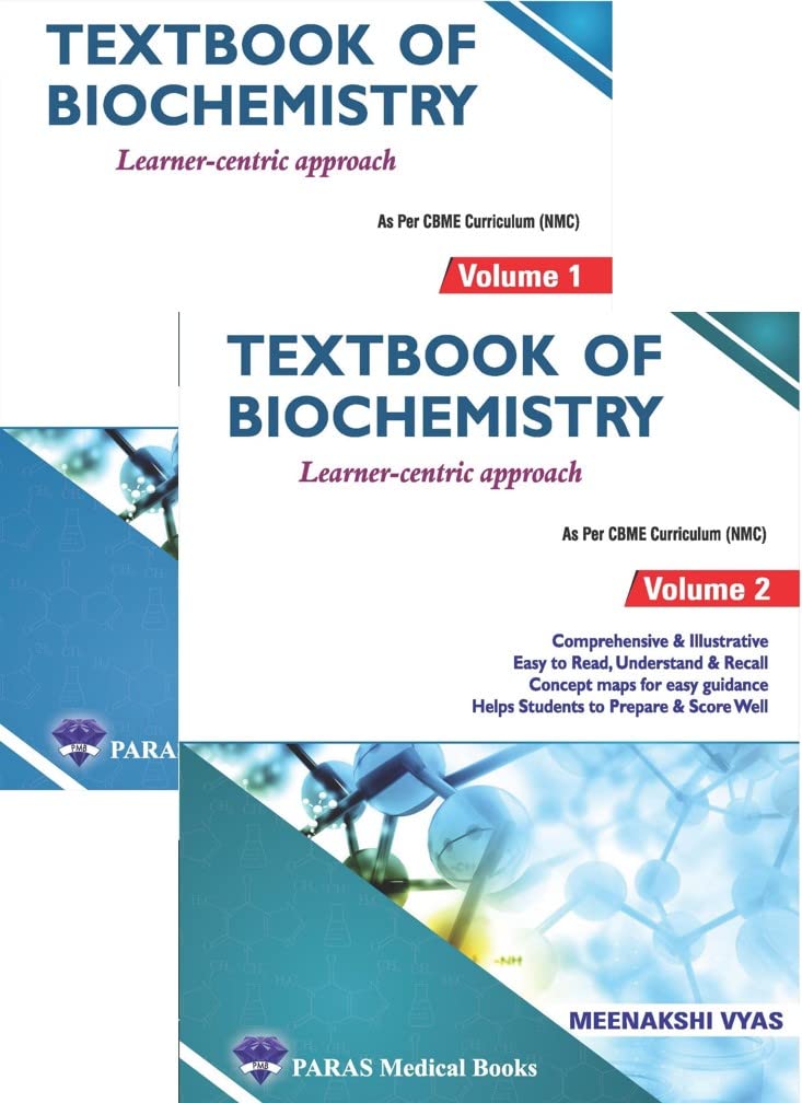 Textbook of Biochemistry  Learners Centric Approach 1st/2022 (2 Vols)