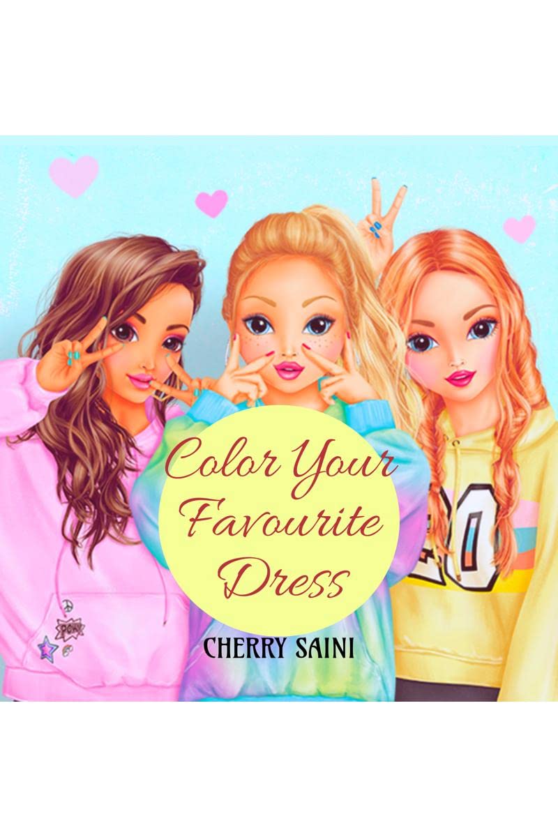 Color Your Favourite Dress : 30 Pictures of Girls dresses