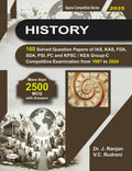 History 160 Solved Question Papers of Kas Fda Sda Psi Pc & Group C Competitive Examiantion From 1997 to 2024