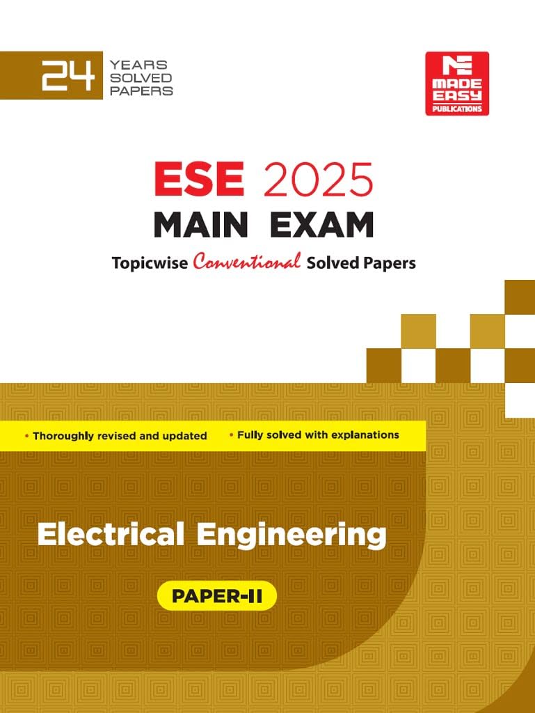 Ese 2025 Mains Examination Electrical Engineering Conventional Paper Ii
