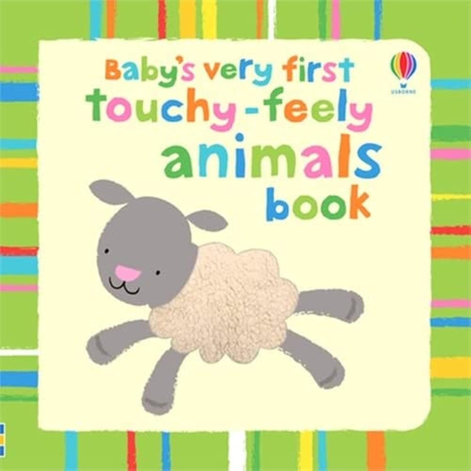Babys Very First TouchyFeely Animals Book (Babys Very First TouchyFeely Books)