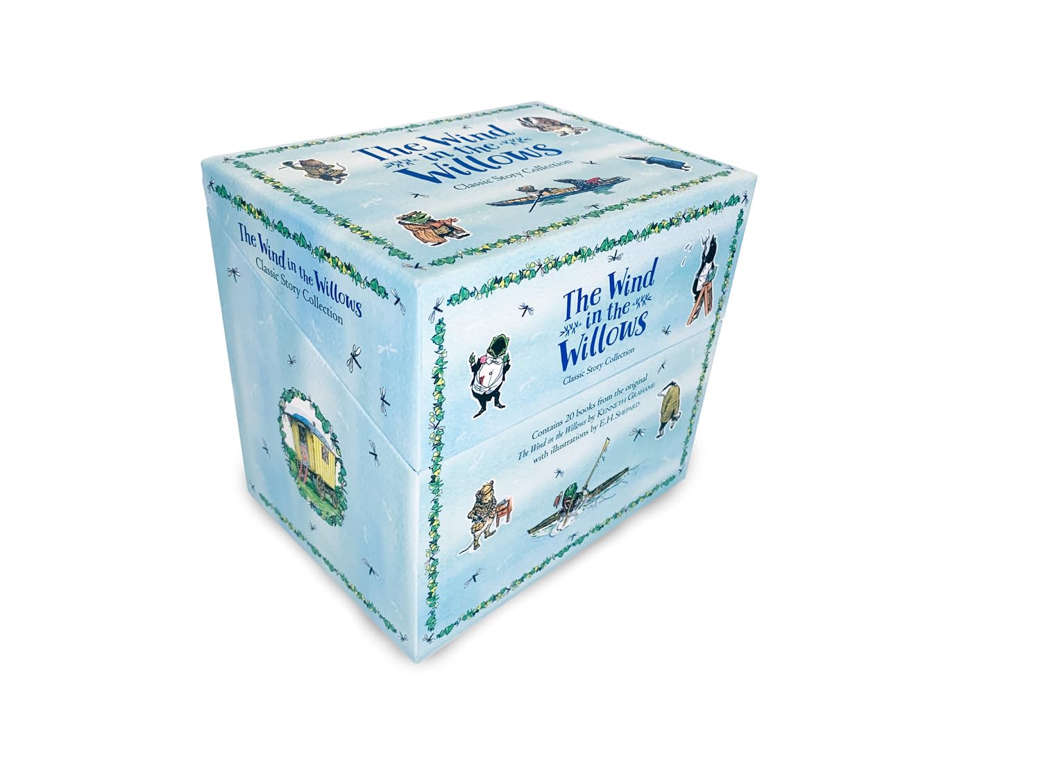 The Wind In the Willows Classic Story Collection: The perfect adventure for children aged 8 and above, told across 20 illustrate