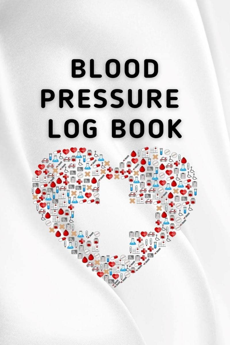 Blood Pressure Log Book : Daily Checkin PocketSized Notebook | Easy to record and track your essential heartbeats 6 times a da