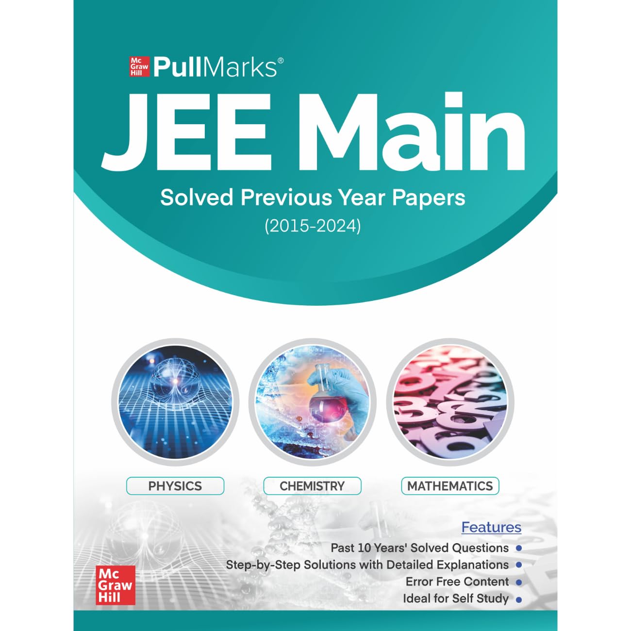 PullMarks JEE Main Solved Previous Year Papers: Physics, Chemistry and Mathematics