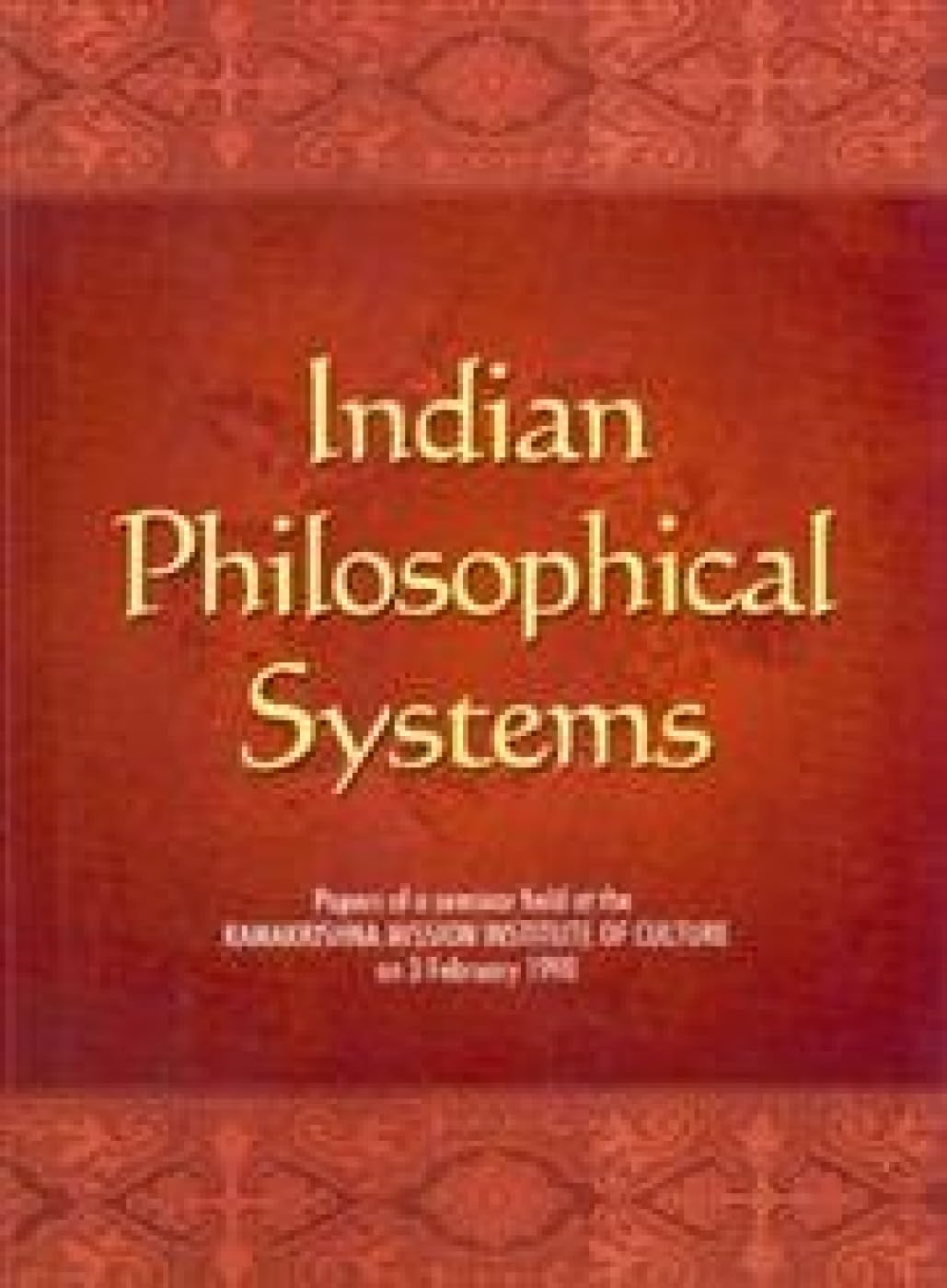 Indian Philosophical Systems