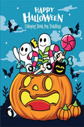 Happy Halloween Coloring Book for Toddlers : My first Collection of Fun, Original and Unique Halloween Coloring  Spooky Hallowe