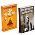 Five Lectures On Reincarnation | Self Knowledge | Swami Abhedananda Combo Gift Pack Set Hindu Spiritual Books in English Hinduis