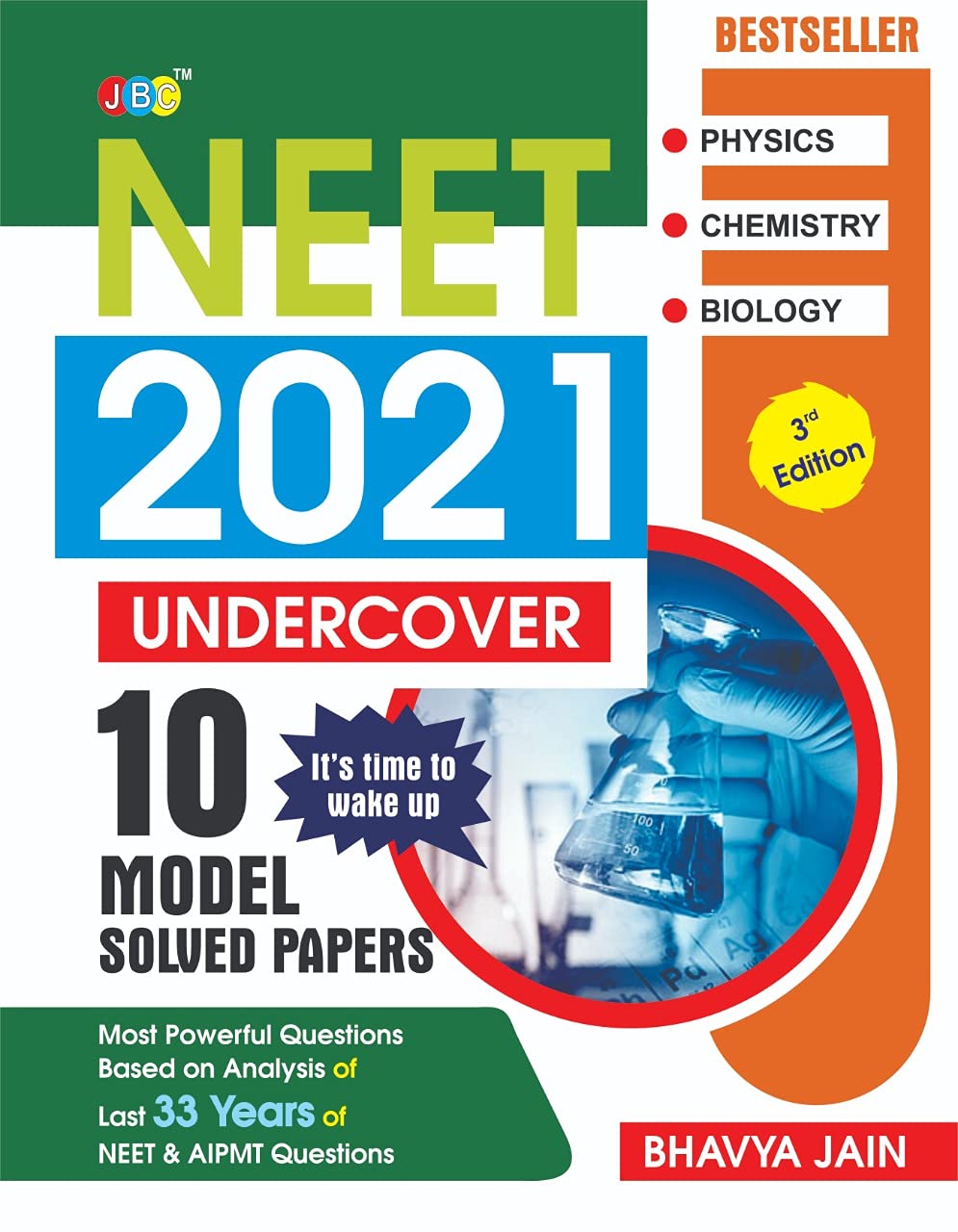 10 NEET Undercover Model Solved Papers, Based On The Analysis Of Last 33 Years, Previously Asked Questions, 1800 Questions, NEET