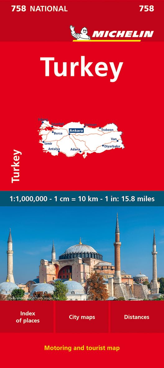Turkey Map 758 (Maps/Country (Michelin))