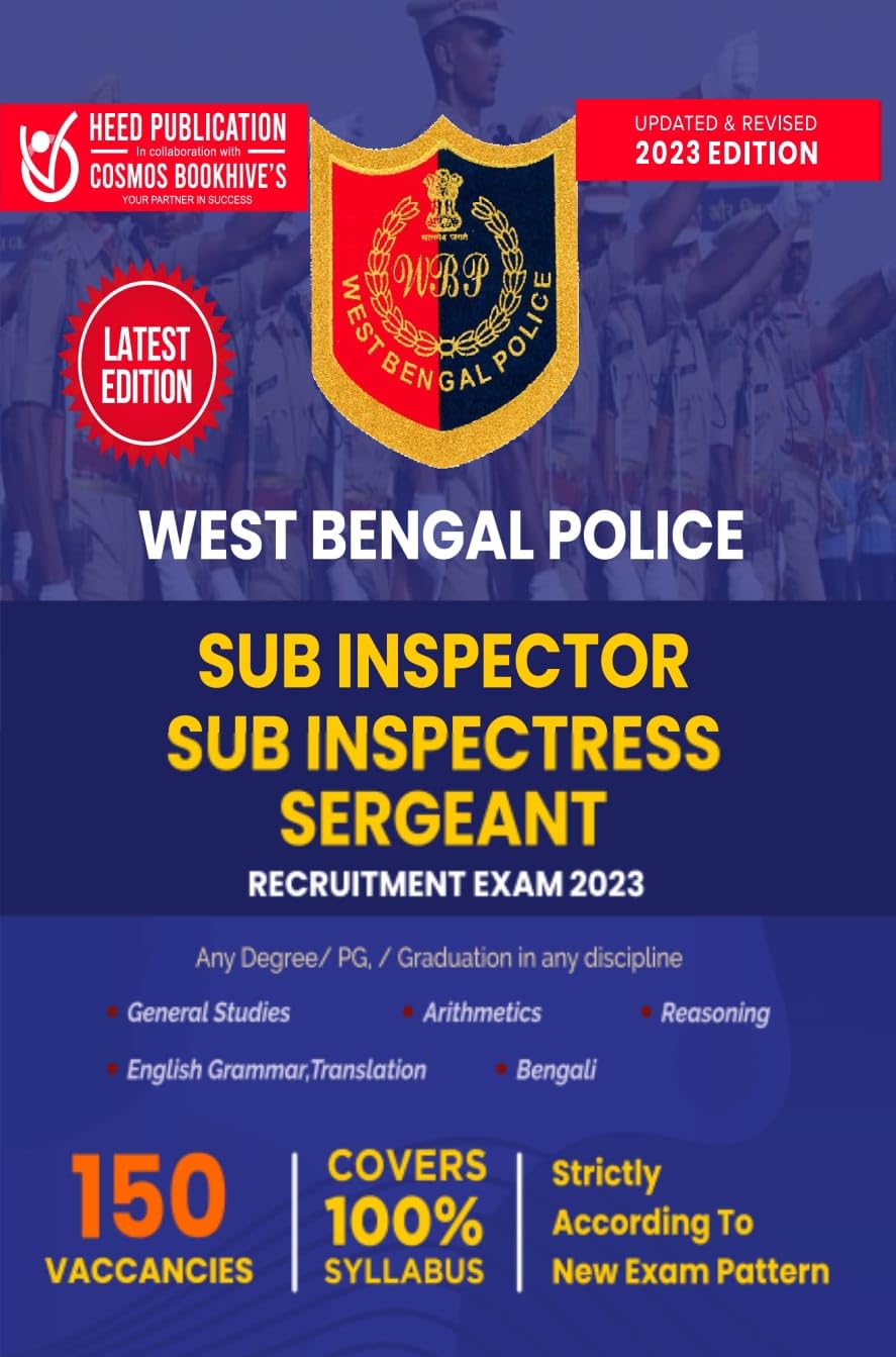 West Bengal Police  Sub Inspector, Sub Inspectress and Sergeant
