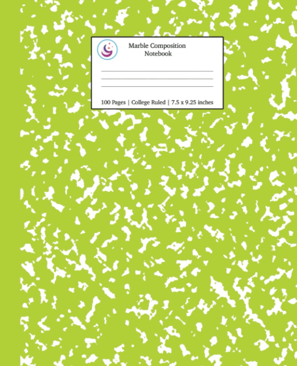 Marble Composition Notebook College Ruled: Green Marble Notebooks, School Supplies, Notebooks for School (Notebooks College Rule