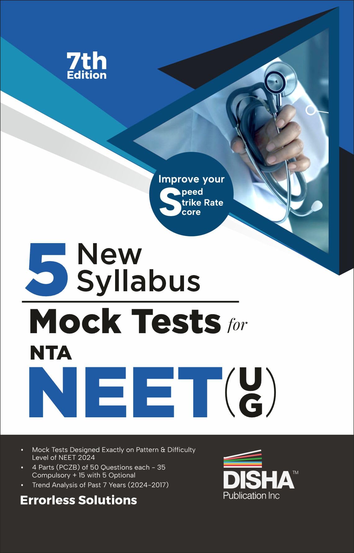 5 New Pattern Mock Tests For Nta Neet (Ug)  7Th Edition | Physics, Chemistry, Biology  Pcb | Previous Year Questions Pyqs | Op