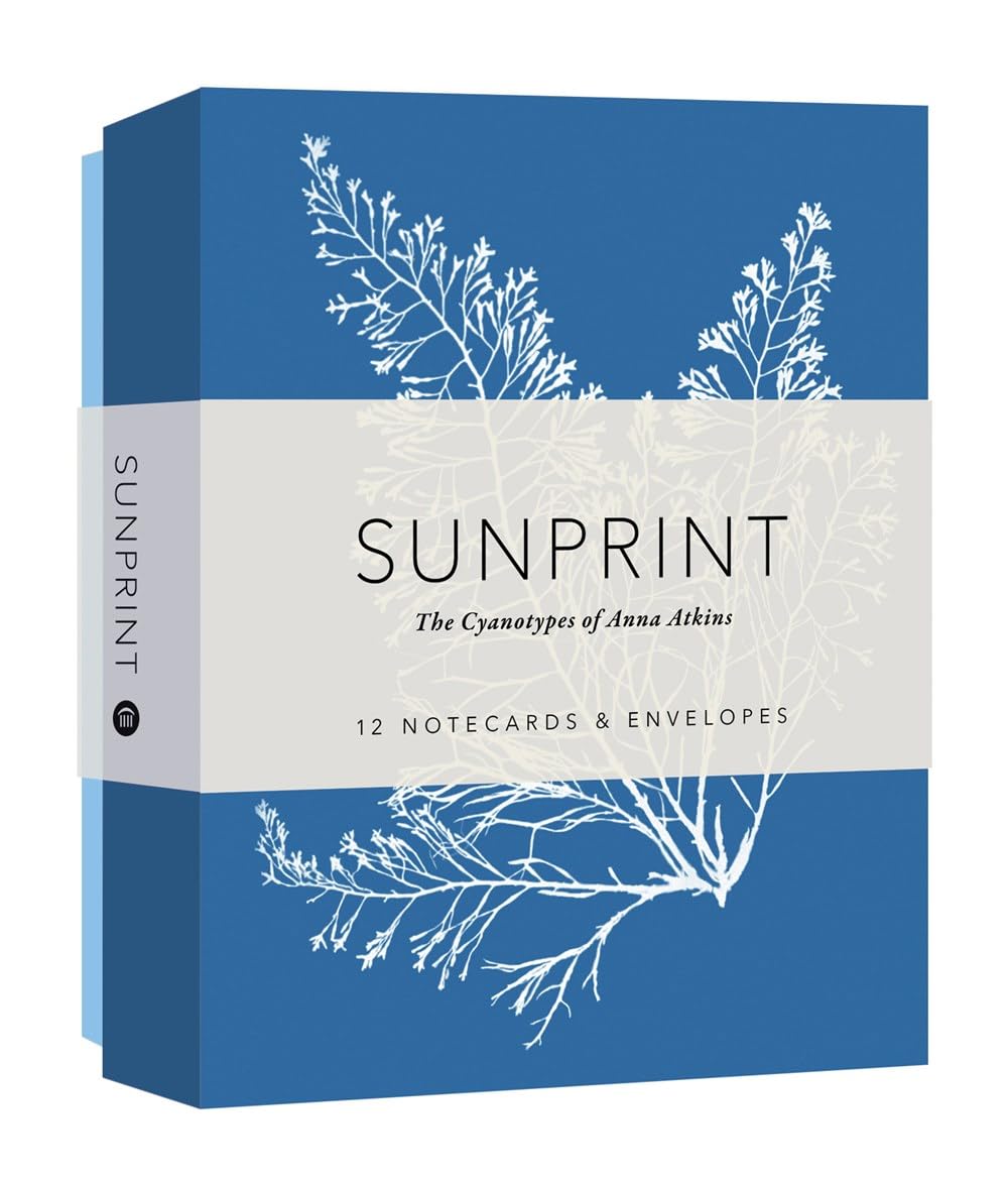 Sunprint Notecards: The Cyanotypes of Anna Atkins (12 notecards; 12 designs; matching envelopes; keepsake box): The Cyanotypes o
