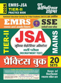 EMRS JSA TierII Mains 20 Set Practice Book 2026 Hindi Medium