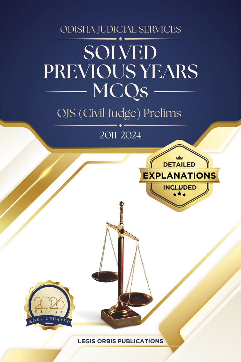 Odisha Judicial Services Examination: OJS (Civil Judge) Exam Previous Year Prelims Question Papers with Answer Key