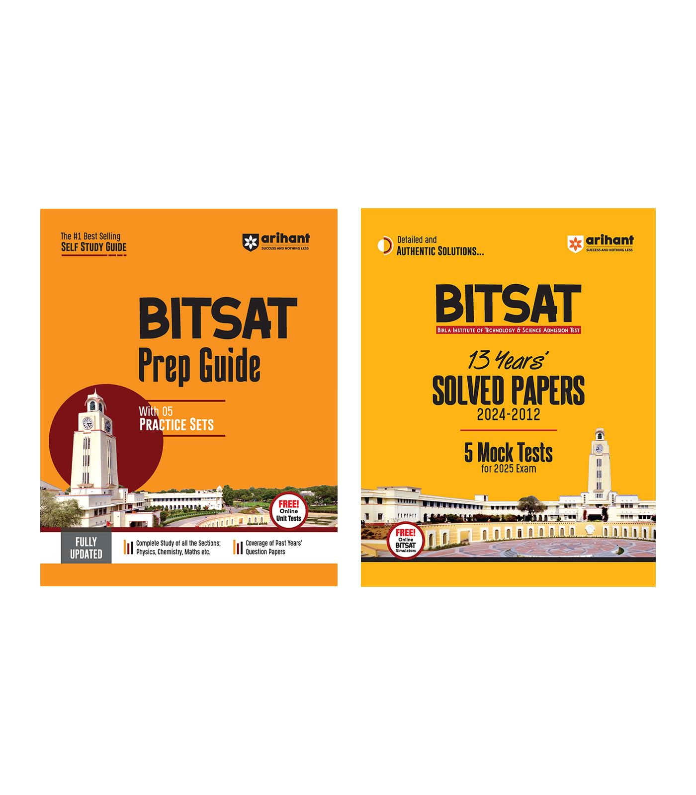 (Old Edition) Arihant BITSAT Prep Guide & Solved Paper